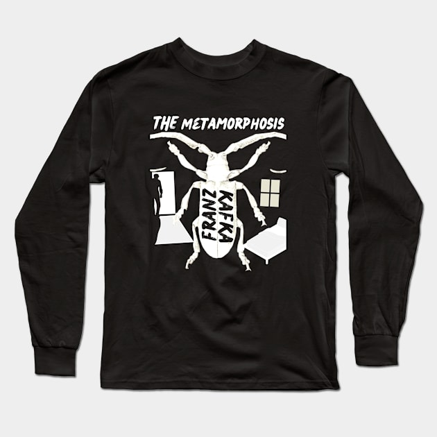 The Metamorphosis, Franz Kafka Long Sleeve T-Shirt by artbleed